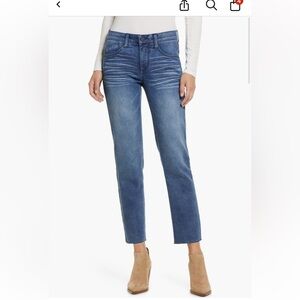 Wit & Wisdom Ab-solution Raw Hem Straight Leg Jeans Women’s 10